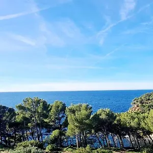 Superbe Studio Vue Mer - Plage, Piscine Et Tennis Prive Appartement